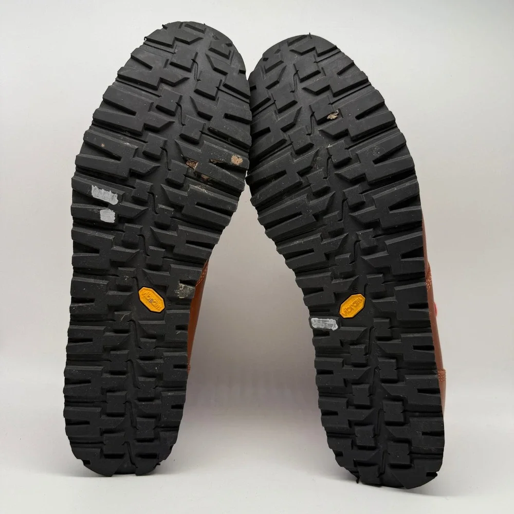 5.11 Tactical Mission Ready Chukka Boots Rust Brown Leather Vibram Mens Size 13